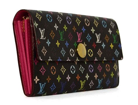 louis vuitton colorful wallet|louis vuitton sarah wallet.